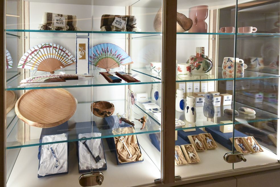 boutique de produits artisanaux, artisanat de Castilla-La Mancha, mosquée tornerías de toledo photographies du jccm