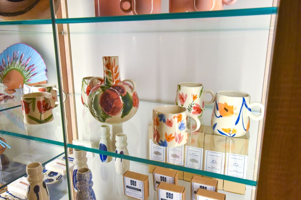 boutique de produits artisanaux, artisanat de Castilla-La Mancha, mosquée tornerías de toledo photographies du jccm