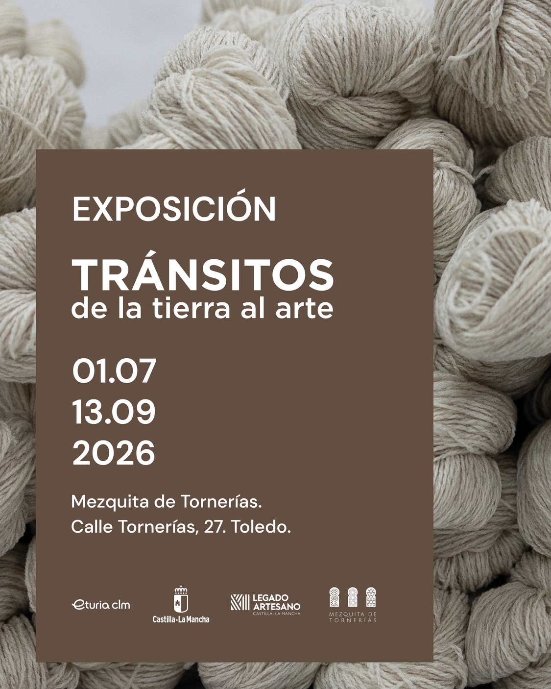 exposición temporal mezquita de tornerías, toledo